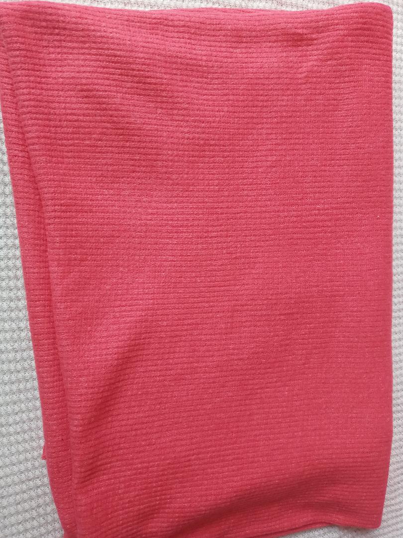 Brushed 4x2 Solid Rib Knit-Hot Pink