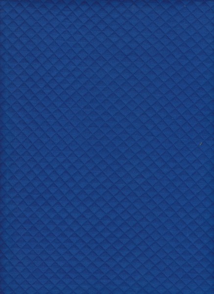 Quilt Knit- Royal Blue